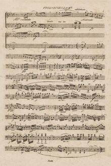 Partition violoncelle 2 (color), Grand Duo pour 2 violoncelles, G minor