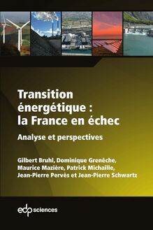 Transition énergétique : la France en échec