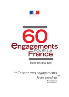 Bilan des 60 engagements de François Hollande