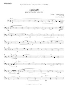 Partition Violoncellos, L Organiste Moderne, Lefébure-Wély, Louis James Alfred