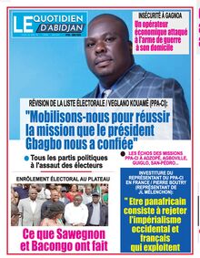 Le Quotidien d Abidjan n°4251 - du lundi 28 novembre 2022