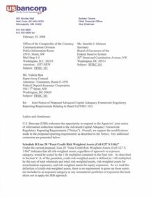 FDIC Federal Register Citations, Public Comment, Basel II Reporting Requirements
