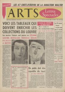 ARTS N° 708 du 04 février 1959