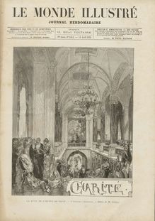 LE MONDE ILLUSTRE  N° 1464 du 18 avril 1885
