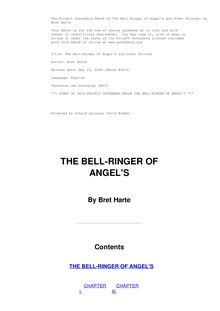 The Bell-Ringer of Angel s