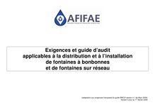 Guide d audit distributeurs france 2008-04-01