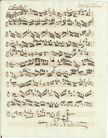 Partition flûte 1, Trio Sonata, TWV 42:e13, E minor, Telemann, Georg Philipp
