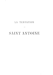 La tentation de saint Antoine / par Gustave Flaubert