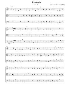 Partition Fantasia No.2 – partition complète, Fantasie per cantar et sonar con ogni sorte d’istrumenti