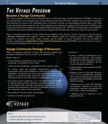 The voyage program