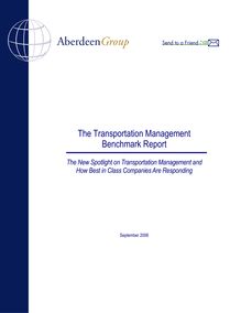 The Transportation Management Benchmark Report
