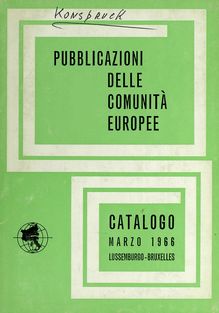 Pubblicazioni delle Comunità europee