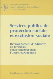 Services publics de protection sociale