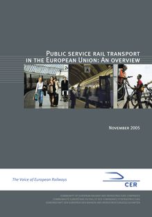 Public service rail transport in the European Union : an overview.
