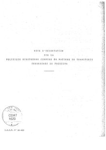 Etude sur l harmonisation des fiscalités applicables aux transports terrestres de produits dans la Communauté - juin 1963 : 1620_3