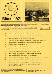 BIBLIO 1992 N°11-1990