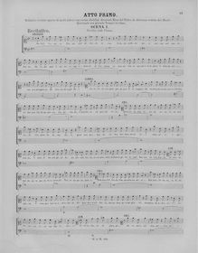 Partition Act 1, Lucio Silla, Dramma per musica, Mozart, Wolfgang Amadeus