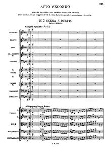 Partition Act II, Simon Boccanegra, Verdi, Giuseppe