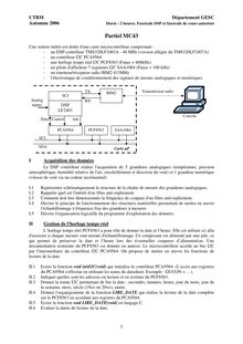 Mesures et capteurs 2006 Génie Electrique et Systèmes de Commande Université de Technologie de Belfort Montbéliard