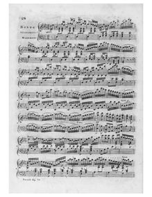 Partition , Rondo: Allegro moderato, Piano Concerto No.12, E♭ major