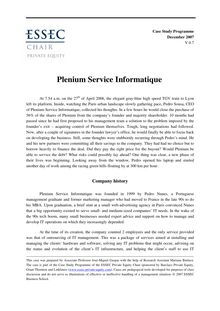 Plenium service informatique