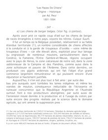 Les Races De Chiens Origine -- Historique par Ad. Reul 1891-1894 ...