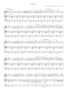 Score, Sortie, L Organiste moderne, 11e livraison, Lefébure-Wély, Louis James Alfred