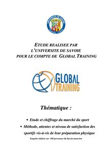 (Etude de march  351 Global Training)