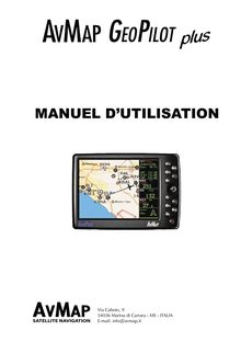 Notice Système de voiture la navigation AvMap  Geopilot Plus