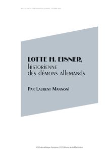 LOTTE H. - BAT PDF Lotte H.Eisner - L. Mannoni