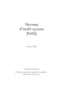 Normes d’audit suisse (NAS)