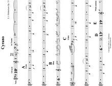 Partition Tuba, Cyrano, G major, Robertson, Ernest John