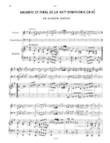 Partition de piano, Symphony No. 104, London/Salomon, D Major