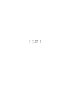 Partition violon 1, corde quatuor No.3, D Minor, Stanford, Charles Villiers