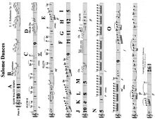 Partition flûte 2, Salome Dances, C major, Robertson, Ernest John