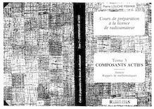 Pierre Louche - Cours de préparation à la licence radioamateur - URC - Volume 3 - Composants actifs - fr