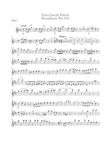 Partition flûte 1, 2, Symphony No. 104, London/Salomon, D Major
