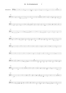 Partition Instrument 6 , partie, Geistliche Chor-Music, Op.11, Musicalia ad chorum sacrum, das ist: Geistliche Chor-Music, Op.11