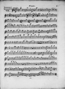 Partition flûte, Symphony No. 104, London/Salomon, D Major, Haydn, Joseph