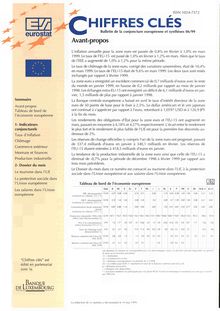 Chiffres clés. Bulletin de la conjoncture européenne et synthèses 06/99