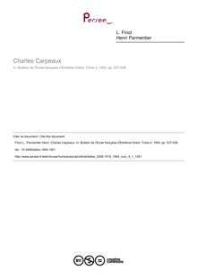 Charles Carpeaux - article ; n°1 ; vol.4, pg 537-538