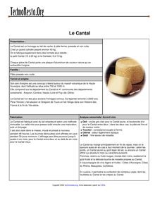 Les fiches fromages