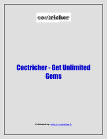 Coctricher - Get Unlimited Gems