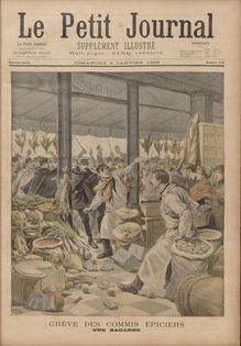LE PETIT JOURNAL SUPPLEMENT ILLUSTRE  N° 425 du 08 janvier 1899
