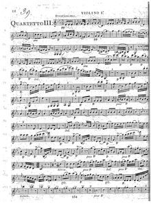 Partition parties complètes G.214, 2 corde quatuors, G.214-215 (Op.41)