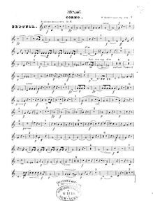Partition cor , partie, Septet, Op.132, Grand Septour, Kalkbrenner, Friedrich Wilhelm