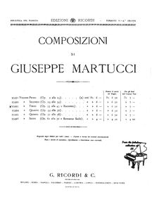 Partition complète, Mazurka, Op.35, A♭ major, Martucci, Giuseppe