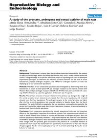 A study of the prostate, androgens and sexual activity of male rats