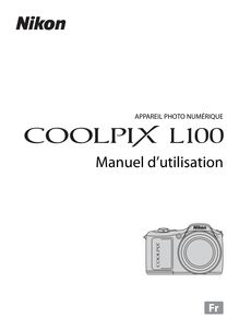 Notice Appareil Photo numériques Nikon  COOLPIX L100