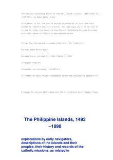 The Philippine Islands, 1493-1898 — Volume 07 of 55 - 1588-1591 - Explorations by Early Navigators, Descriptions of the Islands and Their Peoples, Their History and Records of the Catholic Missions, as Related in Contemporaneous Books and Manuscripts, Showing the Political, Economic, Commercial and Religious Conditions of Those Islands from Their Earliest Relations with European Nations to the Close of the Nineteenth Century